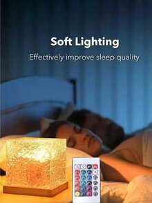 1pc Aurora Wave Projection Lamp - USB Powered LED Night Light Projector With Remote Control, 16 Colors, Suitable For Bedroom, Party, Valentine's Day, Home And Office Decor, Party Atmosphere Lighting, Modern Desk Lamp, Holiday Decoration