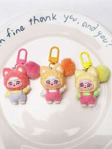 1 chiếc móc khóa hình hoạt hình dễ thương, mặt dây chuyền trang trí, móc khóa cặp sách, móc khóa xe hơi, phụ kiện móc khóa, móc khóa nữ, hộp quà trang trí, quà tặng cho bé trai bé gái, quà kỷ niệm, quà sinh nhật, quà tốt nghiệp, quà cưới, quà ngày lễ, quà tiệc, quà lưu niệm sự kiện, quà tặng bạn bè. - Nhiều màu - Xem 4
