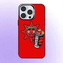 Funda de teléfono con logo de rapero G-GLO G-GANG para 17, 16, 15, 14, 13, 12, 11 Plus, Pro Max, cubierta negra mate a prueba de golpes - Z6 - Ver 6