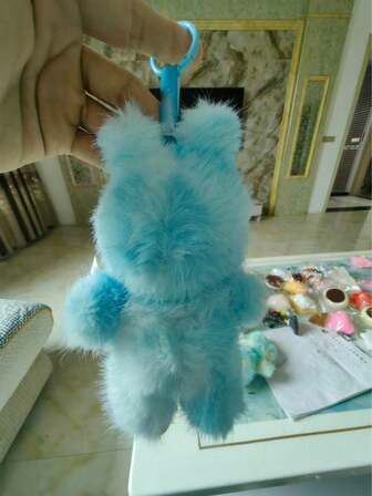 1 pieza Súper genial Muñeco de peluche MATE Bubble Serie de figuras de resina, Decoración de escritorio con forma de dibujo animado Rafubu, Accesorio de bolso de muñeco de peluche genuino Rafubu