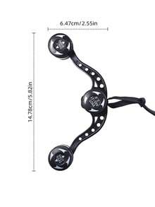 One Black Fishing Line Reel, Portable Fishing Tool, Lure Leader Knotter, Ice Fishing/Salt Fishing Line Tier, Suitable For Freshwater/Saltwater Anglers To Quickly Tie Knots, Mini Size, Simple Operation, Durable Fishing Leader Knotter, Essential Equipment For Fishing Enthusiasts, Fishing Accessory Tool, Multi-Functional Fishing Line Reel Knotter, Fishing Line Tier.