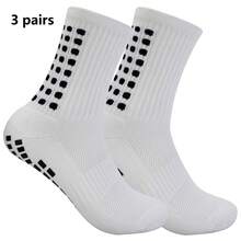3/5/7 Pairs Men/Women's Anti-Slip Dot Grip Soccer/Running/Hiking/Cycling Socks