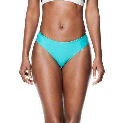  Speedo Women's Standard Swimsuit Bottom Bikini Endurance Cheeky Hipster | Ceramic