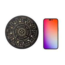 12 Zodiac Board Set, Butterfly Moon Phase Information Board Divination Board, Purple Crystal Pendant - Multicolor - View 4