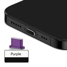 1pc Premium Aluminum Alloy Dust Plug, Compatible With Apple 15/16 Dust Plug, Full Metal Apple 16 Pro Type-C Dust Plug, Anti-Dust