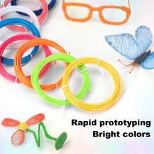PLA Printing Filament, Diameter 1.75mm, PLA 3D Printing Replacement Refill For 3D Printing Pen DIY Doodle Painting Creation - Multicolor - View 6