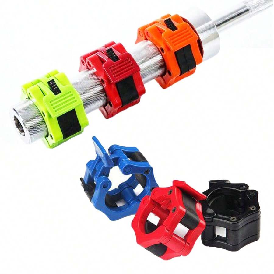 1pc Barbell Clamp, Quick Release Barbell Collar 2.5CM Clip, Suitable For Fitness Training