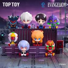 TOPTOY EVA Weapon Mini Sit Series Blind Box Collectible, Includes Character Collection Card, Action Figure Gift, Desktop Decor - Multicolor - View 9