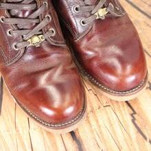 2个朋克骷髅头鞋带扣，独特的鞋子装饰配件 - 2pc - 查看 4