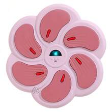 USB recarga juguetes de entrenamiento de boxeo musical, con efectos LED dinámicos - equipos de fitness, mejora el tiempo de coordinación y respuesta, es la opción ideal para regalos de vacaciones - Rosa - Ver 13