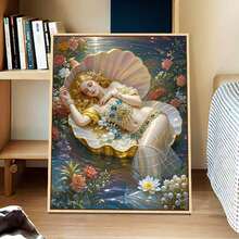 成人及初学者数字油画套装 - 16x20英寸，无框，DIY简易丙烯颜料套装，家居装饰艺术品，生日、父亲节、圣诞节、母亲节和情人节的完美礼物 - 明亮 - 查看 25