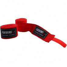 Tbest Accesorios para Boxeo,1 par de Boxeo elástico Envoltura de Mano para Boxeo Kickboxing Muay Thai Vendas de Boxeo Vendaje elástico de algodón para 4 Colores Opcional - 1 - Ver 6