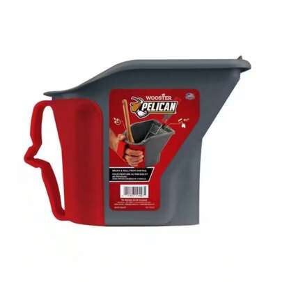 1 Qt. Pelican Hand-Held Paint Bucket With Brush MagnetPP(Without Lining)-The Compact Size Of This Paint Bucket Is Perfect For Smaller Jobs Or Touch-Ups.