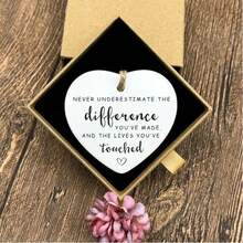 1/3/10pcs Acrylic Pendant Decoration, Holiday Gift For Friends, Colleagues, Encouragement, Appreciation, Farewell - Multicolor - View 6
