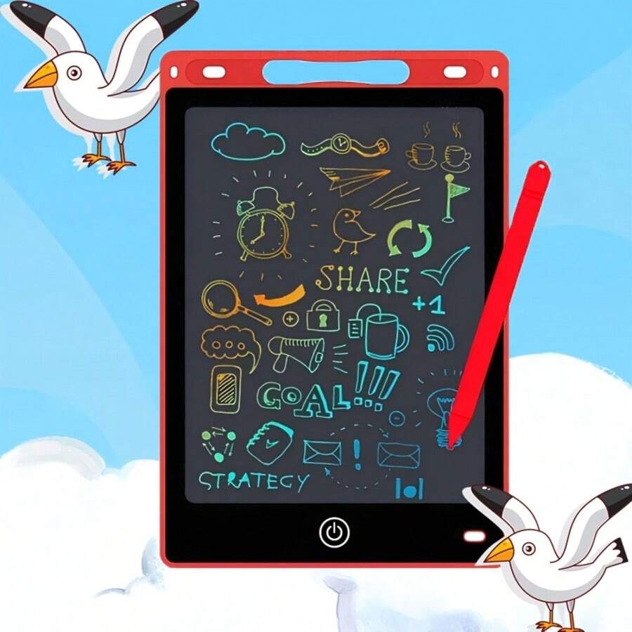 Tablero de escritura LCD de 8.5 pulgadas para niños de 3 a 8 años - Pizarra de dibujo electrónica, regalo educativo de cumpleaños para niñas y niños. Tablero de dibujo LCD grande de 8.5 pulgadas con lápiz óptico - Pizarra de arte y escritura inteligente portátil con batería, Regalos para Halloween, Navidad y vuelta al cole, Materiales de arte creativos, Diseño divertido, Estructura duradera. Tablero de escritura LCD infantil de 8.5 pulgadas, múltiples tamaños para desbloquear el potencial creativo. Regalo educativo para niños, ideal para cumpleaños, Navidad, Halloween y Pascua.