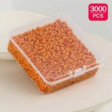 2.6mm Sundymot Fuse Beads, 3000PCS+ In Separate Packaging With Small Box, Suitable For DIY Pendant, Keychain, Jewelry Making, Craft, Graduation, Back To School, Christmas, Party, Birthday Gifts, Multi-Color 2.6mm Bead Refill Set - 2.6mm Puzzle Beads - View 9