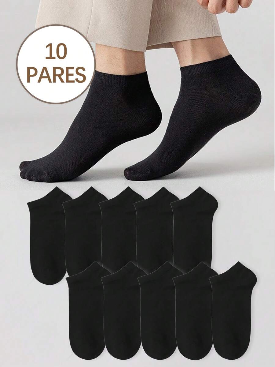 Men Ankle Socks - Black - View 1