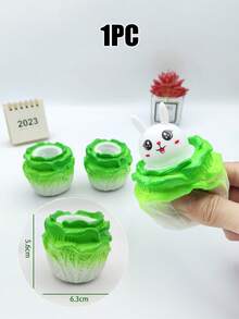 1/4个可爱草莓兔挤压玩具，趣味搞怪礼物，适合儿童、青少年和成人，可作为减压玩具，卡通造型可爱，适合旅行和玩耍，也适合自闭症儿童作为教育玩具，适合复活节、万圣节、感恩节、生日等各种场合，趣味新颖，可挤压变形，蓝色适合男孩，粉色适合女孩，可放入复活节篮子和圣诞袜中。（手工涂漆部分可能存在轻微错位。） - 彩色 - 查看 11