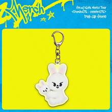 SKZ KPOP 5th Fan Meeting SKZ 5'LOCK Acrylic Keychain Pendant, Incheon Pop-Up Event "DominATE: Celebrate" Magnetic Baby Hug Acrylic Keychain Pendant. STAY Fan Collectible Gift, Birthday Gift, Valentine's Day Gift, Friend Gift, Classmate Gift - Multicolor - View 22