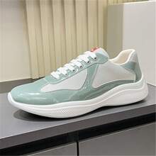 2025 New Breathable Low-Top Casual Men's Sneakers With Cushioning And Pressure Relief - Xanh nhạt - Xem 1