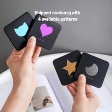 Compact Black Folding Mirror With Assorted Designs - Portable Travel Mirror For Home Decor, Living Room, Bedroom, Bathroom - Perfect For Weddings, Parties, Birthdays, Makeup & Touch-Ups,Cheap,Valentine's Day,Cheap Items,Travel,Travel Essential,Room Decor,Valentine's Gift,Cheap Stuff,Room,1 Dollar Items,Vacation Essentials,Gifts For Women,Bedroom,Valentine,99 Cent - Black - View 3