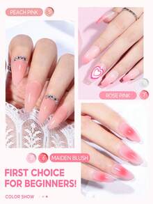 coscelia 26PCS Jelly Gel Polish Set, Ice Clear Pink Nude Brown Red Green Gel Nail Polish Transparent, Long Lasting For Women DIY Home Nail Art Salon Christmas Gifts