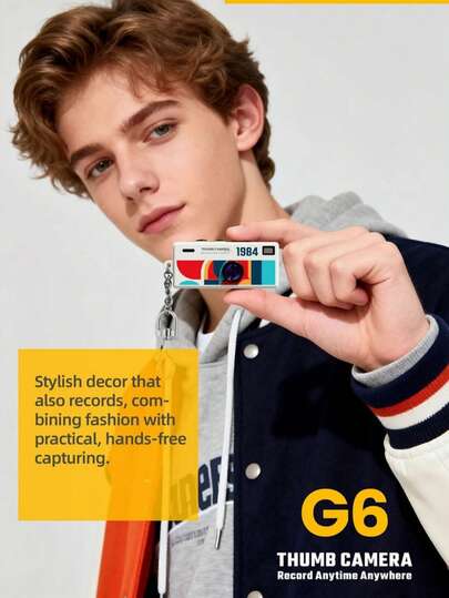 G6 Ultra-Portable HD Mini Digital Camera With Interchangeable Lens & Manual Mode - Seamless Mobile Upload For Vlogging, Travel, Parties, And Student Life (Multi-Color)
