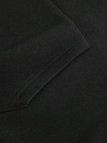 Women's Red Christmas Tree Star Hooded Sweatshirt - Pocketed Warm Winter Pullover, Long Sleeve Holiday Sweater, Autumn Winter Casual Christmas Outfit (Machine Washable) Printed Sweatshirt - White - View 9