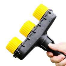 3 Head Garden Hose Sprayer Nozzl - Yellow - View 8
