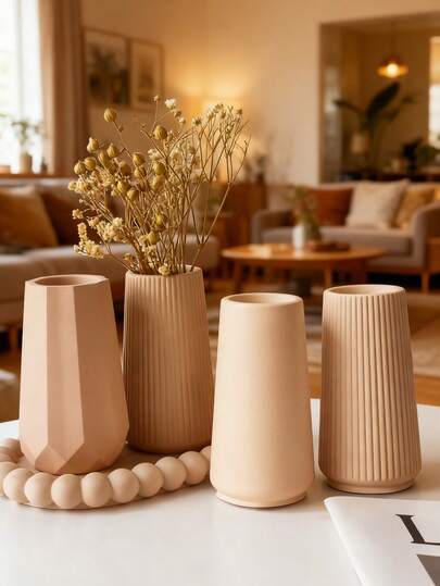 3D Flower Vase/Flower Arranger Silicone Mold - Irregular/Oval Shape, Ribbon Details & Grooved Smooth Edges, Non-Stick Flexible Silicone | Reusable, Easy To Demold & Heat-Resistant | For DIY Epoxy Resin, Concrete, Gypsum, Candles & Soap Crafts | Ideal For Elegant Floral Home Decor, Jewelry Display Stands & Handmade Ornaments