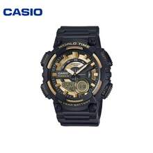 Casio 卡西欧运动型数字指针手表，金黑配色，100米防水，52毫米大表盘，树脂表带，适合户外运动和通勤佩戴 AEQ-110BW-9A - 均碼 - 查看 5