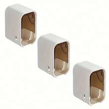 3/2/1pcs Toothbrush Holder, Wall-Mounted Toothbrush Organizer Rack, Bathroom Toothbrush Storage Shelf - Multicolor - View 11