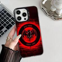 Funda de teléfono B-Bacardi Rum Vampire Bat para Apple 11 12 13 14 15 16 17 Pro Max Plus, cubierta protectora con revestimiento - Z4 - Ver 11