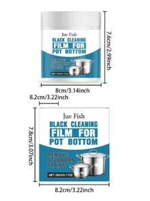 JUE FISH Black Stain Cleaning Paste. For Household Cleaning, Please Wear Gloves Before Use. When Applying The Black Cleaning Film, Tear Open The Paper Cap Vertically To Avoid Leakage Caused By Tilting. - Multicolor - View 9