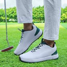 Men's Golf Shoes, Anti-Slip, Breathable, Comfortable - Green - View 14