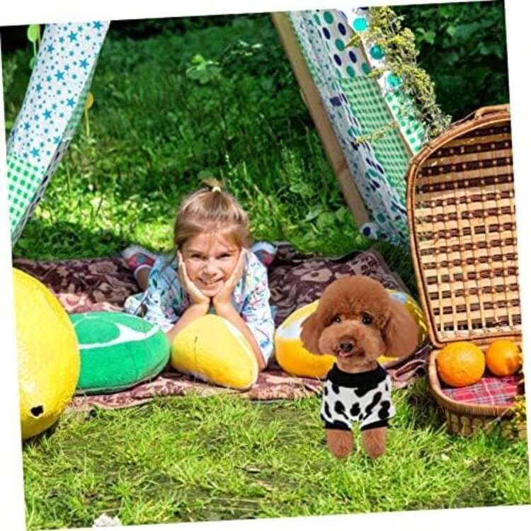 POPETPOP Difraz de Perro: Difraz Perro, Mono De Franela para Cachorro, Ropa Suéter para Navidad y Halloween(SG Multi) - Multicolor - Añade 8