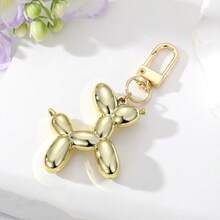 1pc Bling Kawaii Cartoon Animal Couple Keychains Key Ring For Women Men New Colorful Cute Pet Bag Car Holder  Box Jewelry - 彩色 - 查看 3