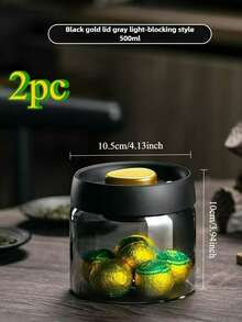 4/2/1个真空密封罐，咖啡豆储存瓶，厨房食品、谷物、茶叶，玻璃罐，密封容器，厨房配件，保鲜罐，厨房用品，玻璃储物容器，咖啡豆真空密封玻璃罐，压力泵储物罐，防潮储物罐，防潮真空压榨玻璃罐，适用于咖啡豆、坚果，厨房收纳整理，送给妈妈的礼物，母亲节礼物，送给朋友的礼物，节日礼物 - 彩色 - 查看 33