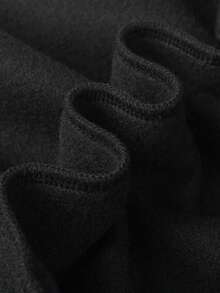 sweat-shirt à capuche réchaud unisexe 500g - Noir et blanc douillet et épais - Blanc - Voir 5