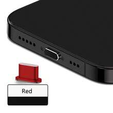 1pc Premium Aluminum Alloy Dust Plug, Compatible With Apple 15/16 Dust Plug, Full Metal Apple 16 Pro Type-C Dust Plug, Anti-Dust