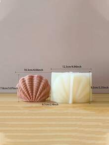 Moule à bougie en silicone 3D en forme de coquillage et de corail - Textures de conque/coquille Saint-Jacques, silicone flexible et facile pour les débutants | Résistant à la chaleur, réutilisable et facile à démouler | Convient pour la fabrication de bougies d'aromathérapie, l'artisanat de savon, le moulage de résine | Parfait pour les passionnés d'artisanat, la décoration intérieure, la Saint-Valentin et les cadeaux de fête - Blanc - Voir 9