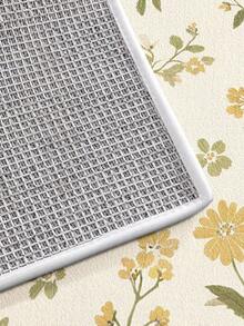 DAJIANG 1pc Floral Kitchen Mat, Yellow Color, Non-Slip Washable Area Rug, Suitable For Kitchen, Living Room, Bedroom, Entryway, Laundry Room, Festival Decor, Autumn/Winter, Christmas, Thanksgiving, Valentine's Day Decoration - Multicolor - View 10