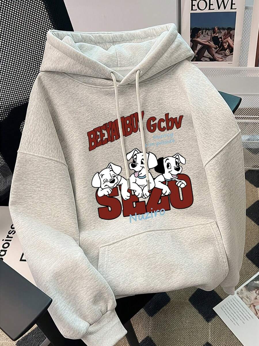 Women Sweatshirts - Màu xám nhạt - Xem 1