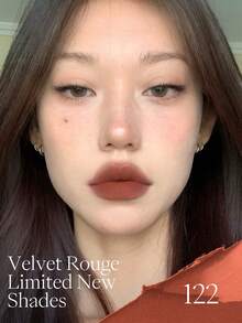 JOOCYEE Velvet Rouge Limited New Shades Lipstick Pencil, Matte Finish, Easy Application, Fashionable Autumn/Winter Brown Tones - 122 Umber Brown - View 2