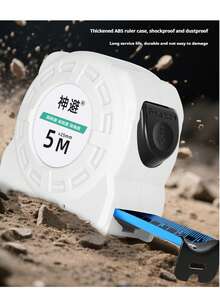 Glow In The Dark Tape Measure With Self-Lock Function, Heavy-Duty & Shockproof For Contractors And DIY Projects, Rubber Shockproof Case For Construction, Carpentry, Low-Light Conditions - Glowing Tape Measure With Self-locking Function - View 10