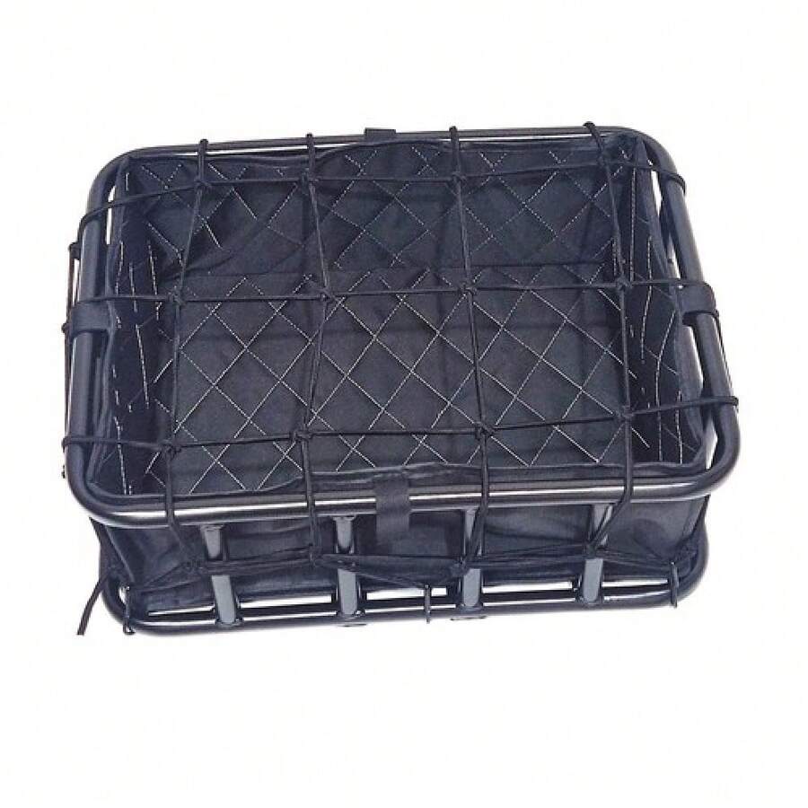 Bike Basket Rear With Removable Liner Large Capacity Accessory Easy Assembly - 1 - View 1