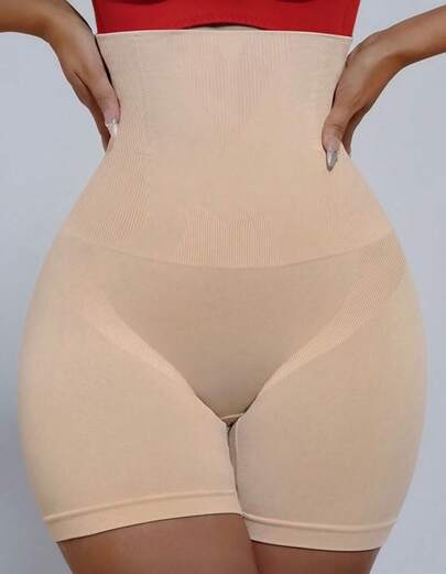 Short Modelador Afina Cintura Alta Compressão Shapewear Emagrecimento Levanta Bumbum Reduz Barriga