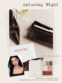 JOOCYEE LOOKBOOK MULTI PALETTE Face Palette, Everyday Makeup Palette With Highlighter, Blush, Contour, Matte & Shimmer Neutral Shades, Suitable For Commute - "Cà phê thứ Hai" - Xem 9