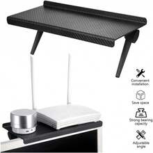 1 Pc/Integrated Adjustable TV Set-Top Box Holder - Cable Management Box, Multifunctional Display Mount For Wall-Mounted TV With Media Box/Router Storage - High-Strength ABS Matte Surface, 2026 Cord Management Solution, New Year Home Office Upgrade, Valentine's Tech Gift, Space Saving TV Accessory - Multicolor - View 7