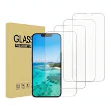 3-częściowa folia ochronna na cały ekran telefonu i obiektyw aparatu, odpowiednia do Daily Shield, Office i Home. Osłona na aparat telefonu Daily Shield Office Home, wodoodporna, odporna na wstrząsy, odporna na upadki i zarysowania. - Przezroczysty - Zobacz 9